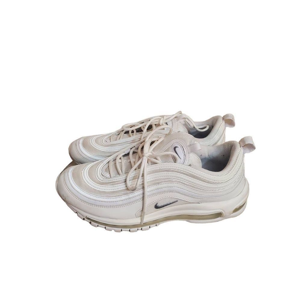 Nike Men's White Air Max 97 Lace-Up Casual Athletic Sneaker Shoes Size 11 - Picture 8 of 12